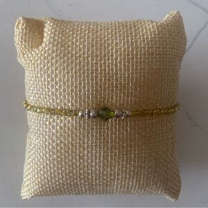 Unique Sterling Silver Beaded Bracelet by LIZZdezigns